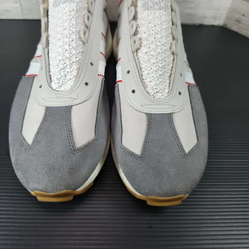 Adidas Retropy E5 Grey White Red Boost Sneakers GW0558 Mens 13